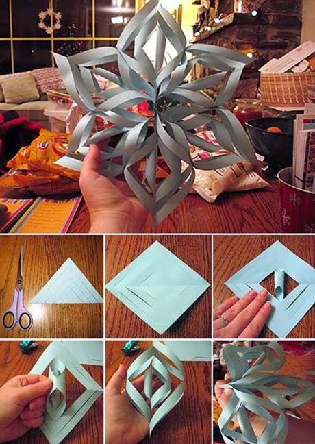 3 Ways to Make a Paper Snowflake - wikiHow