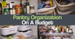 Pantry Organization On A Budget