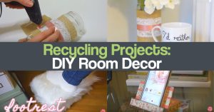 Recycling Projects DIY Room Decor